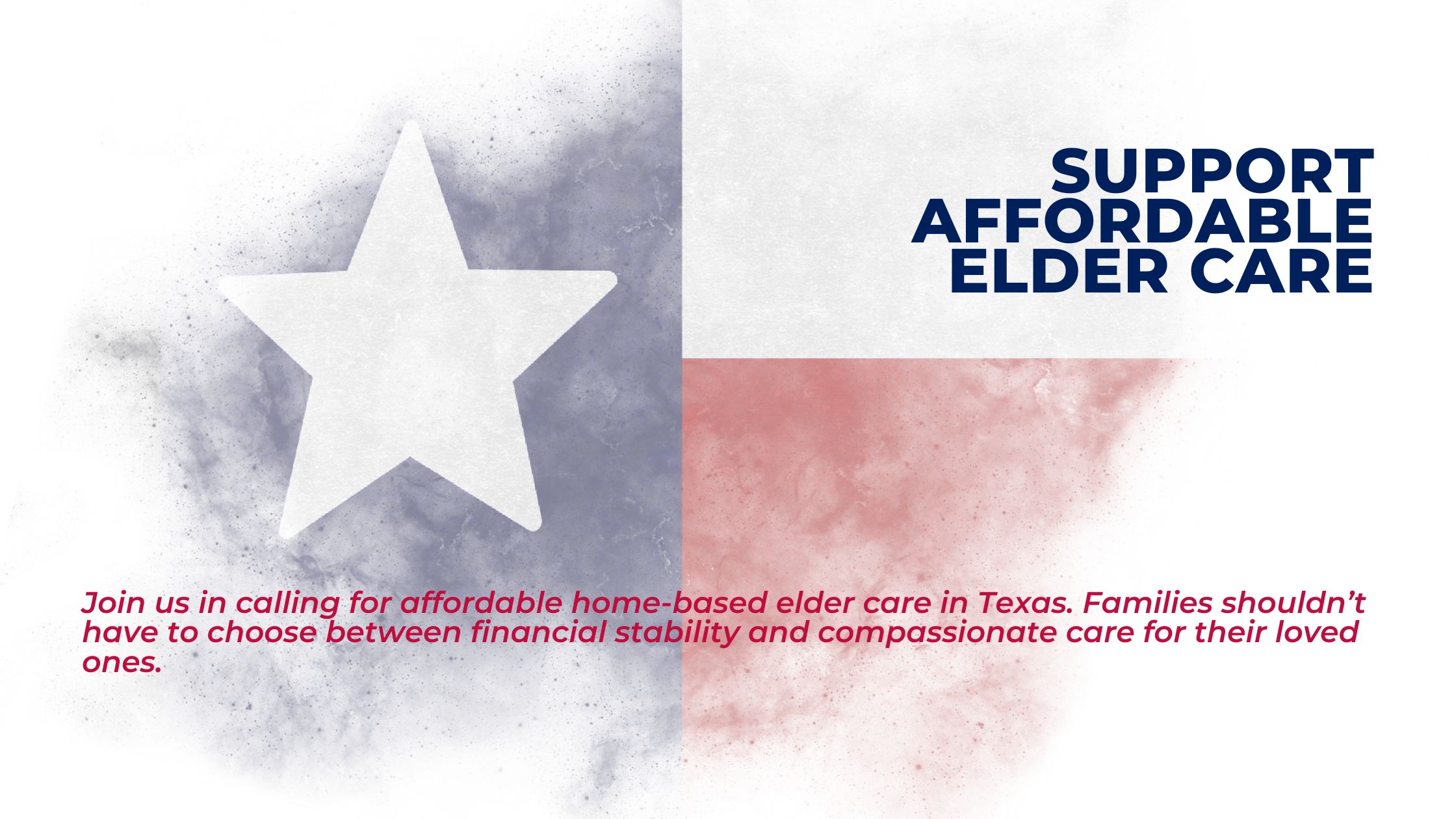 Support elder care Texas