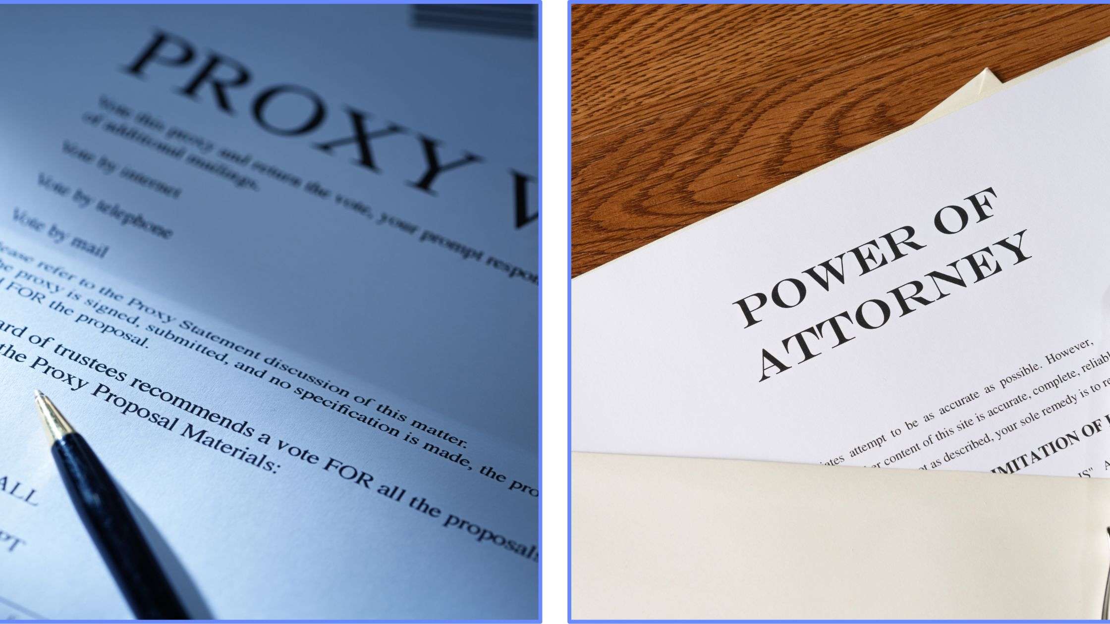 health care proxy vs power of attorney